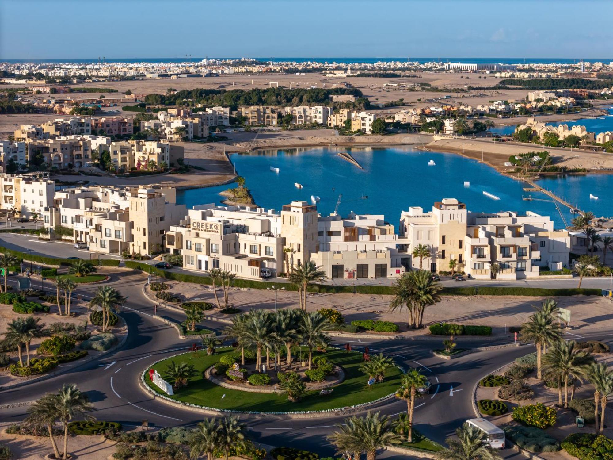 Creek Hotel And Residences El Gouna Hurghada Esterno foto