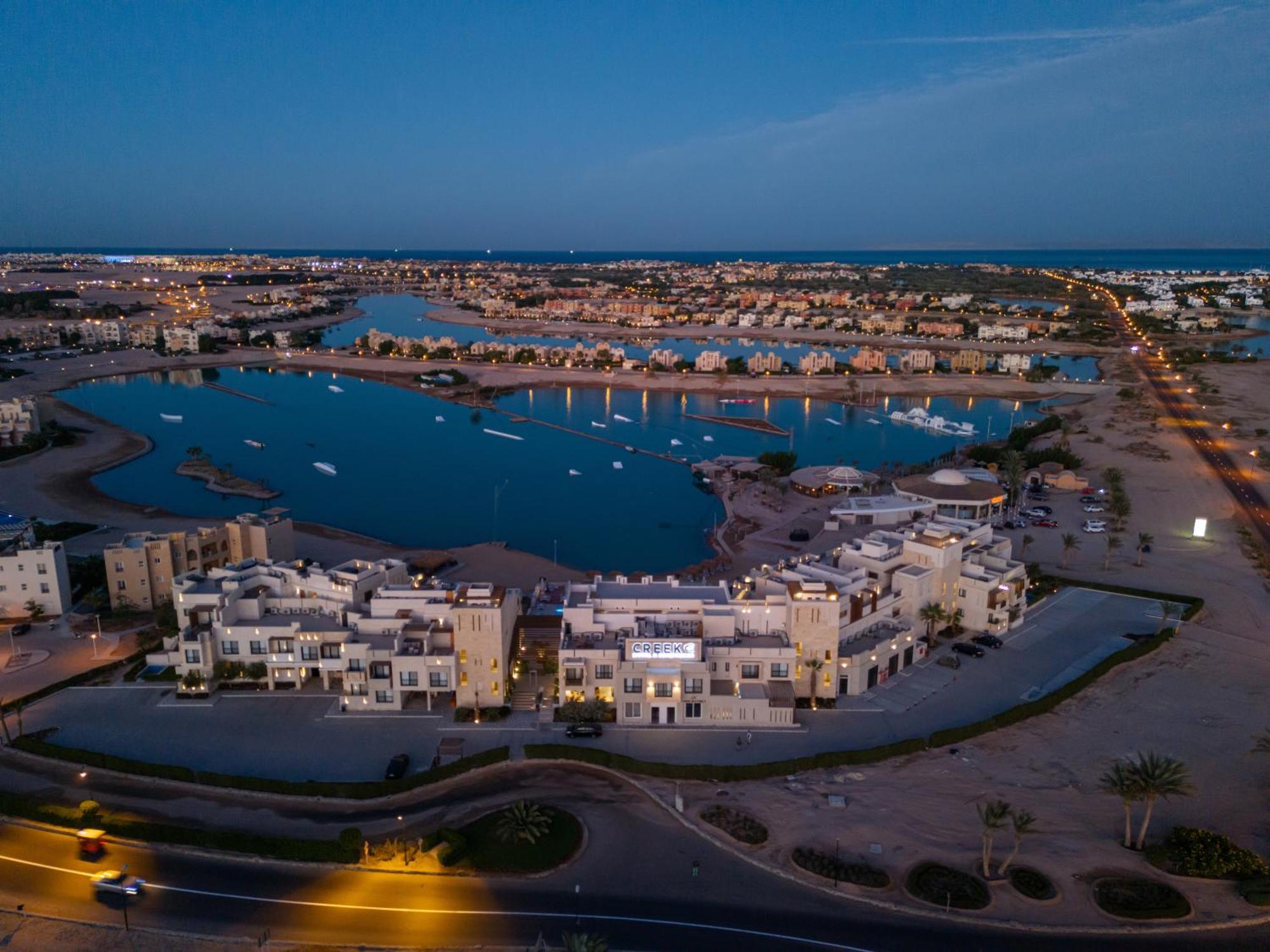 Creek Hotel And Residences El Gouna Hurghada Esterno foto